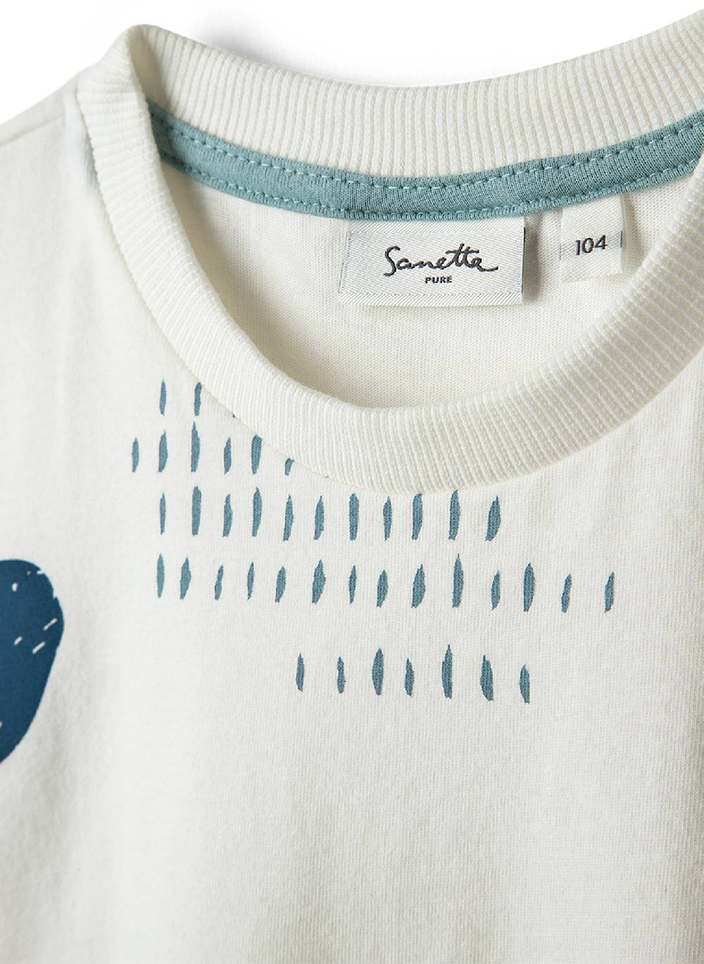 Sanetta Jungen T-Shirt Off-White