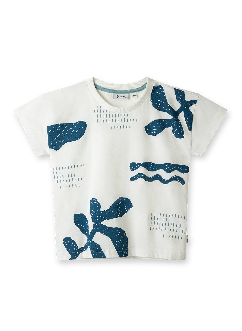 Sanetta Jungen T-Shirt Off-White