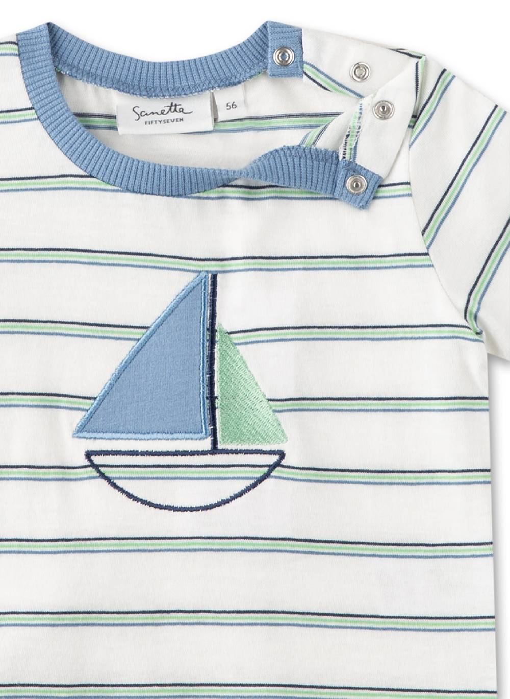 Sanetta Jungen T-Shirt Off-White