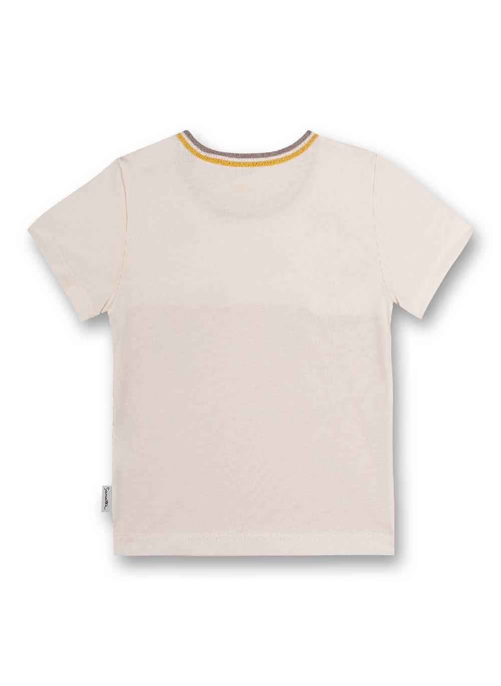 Sanetta Jungen T-Shirt Off-White Little Builder