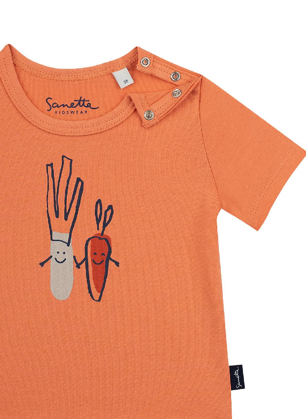 Sanetta Jungen T-Shirt Orange