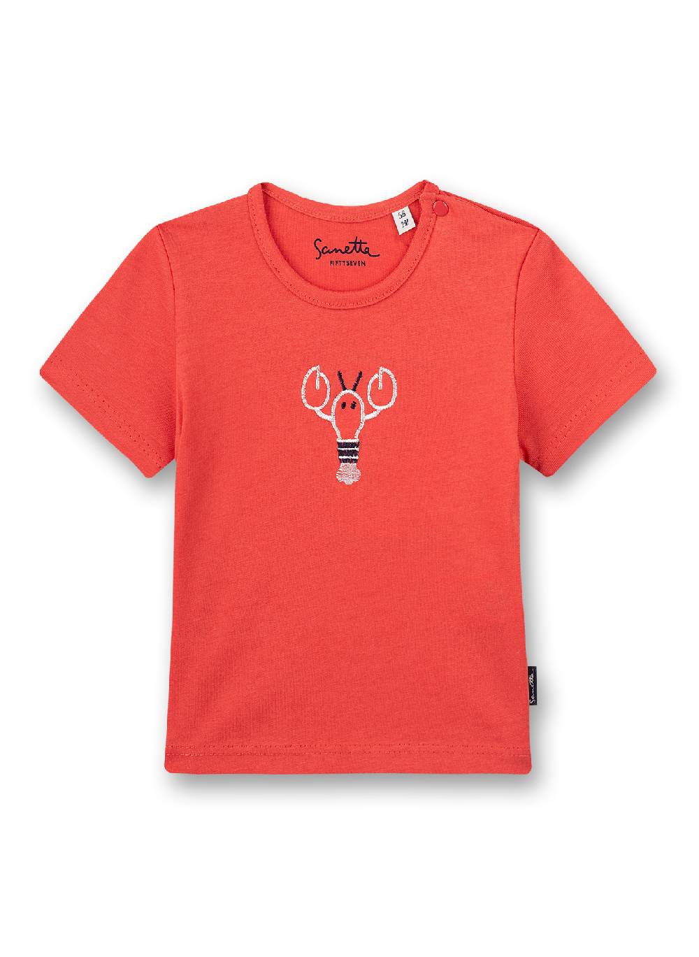Sanetta Jungen T-Shirt Rot Little Lobster