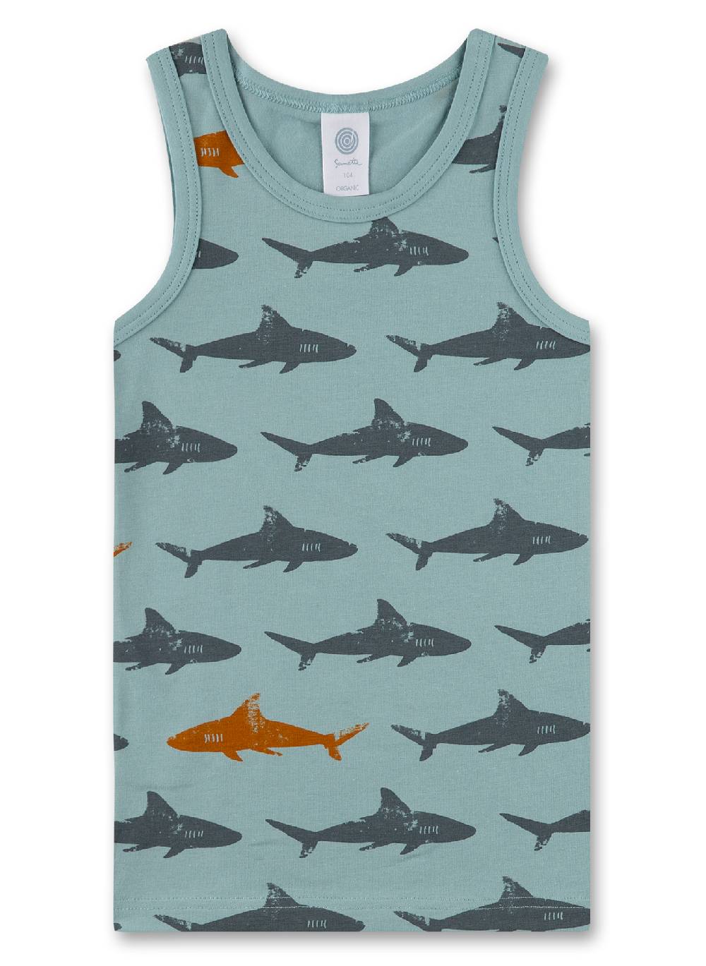 Sanetta Jungen-Unterhemd Blau