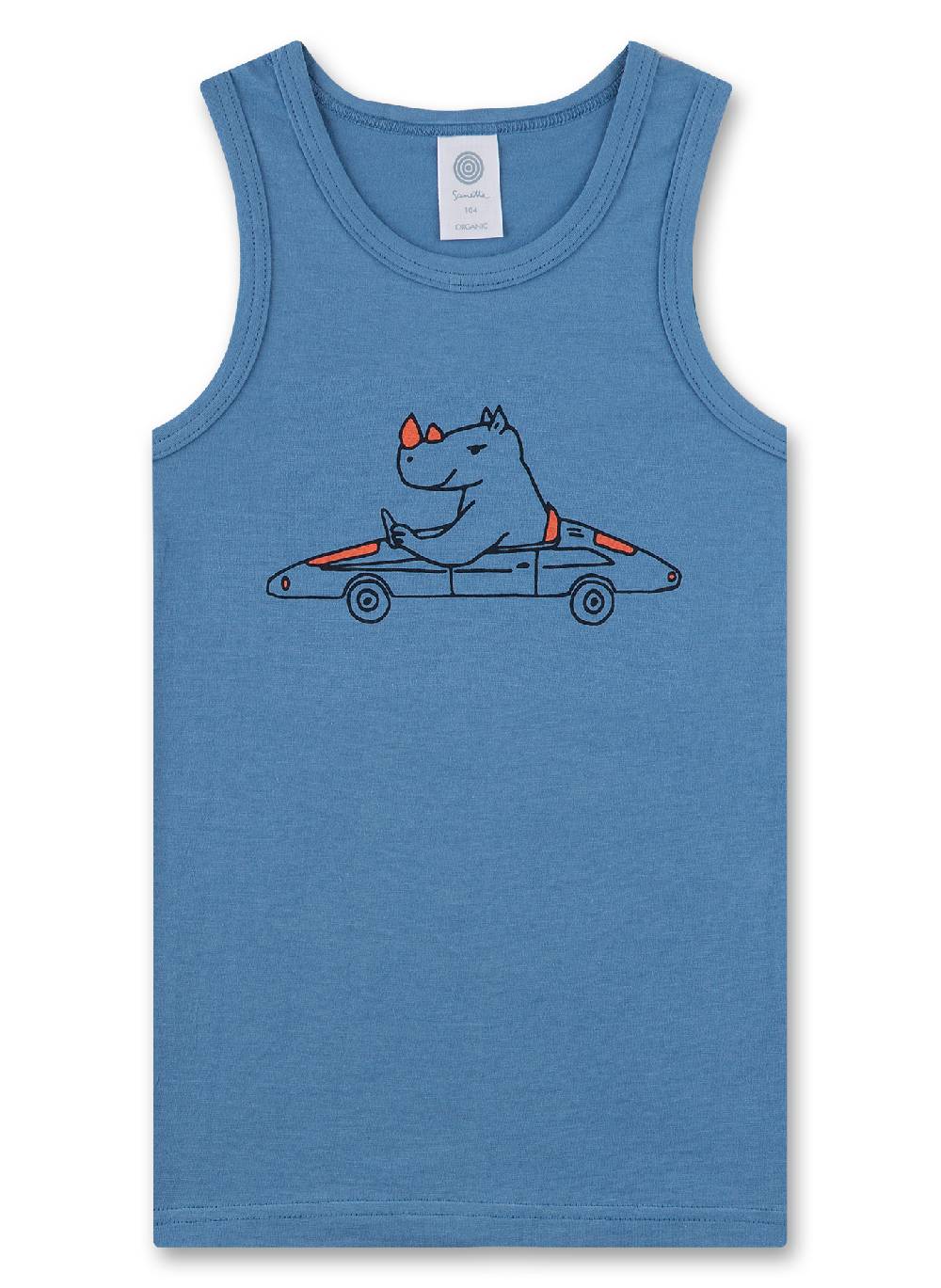 Sanetta Jungen-Unterhemd Blau