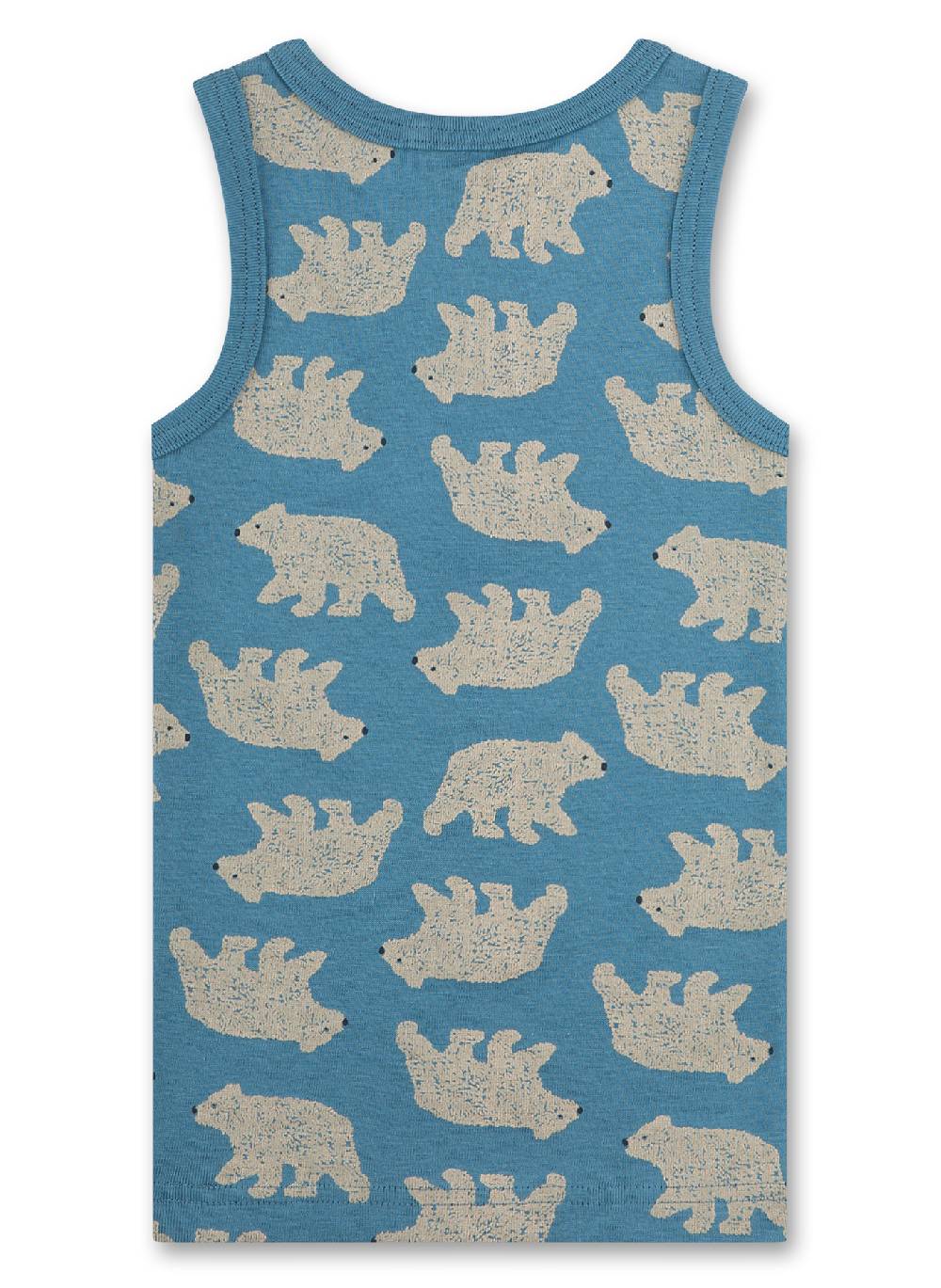 Sanetta Jungen-Unterhemd Blau