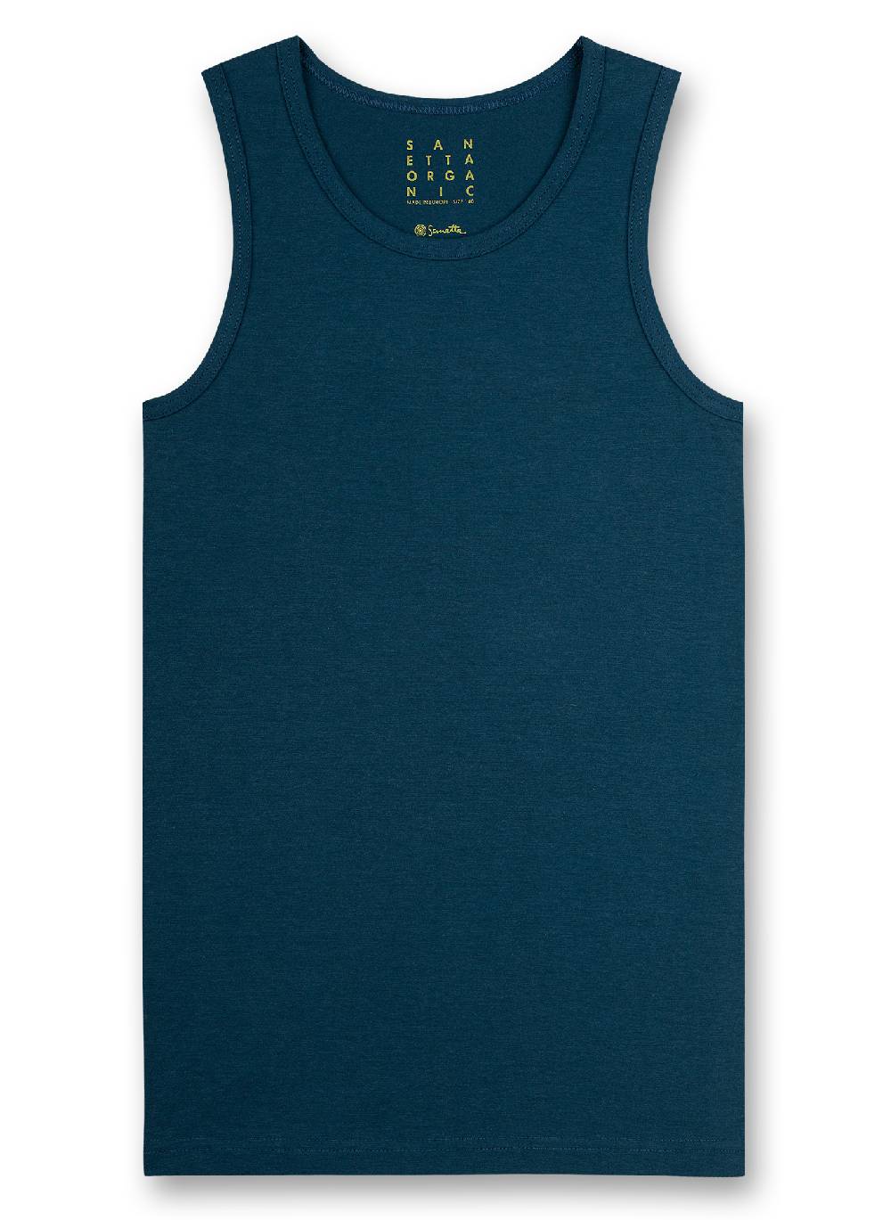 Sanetta Jungen-Unterhemd Blau Ocean Breeze