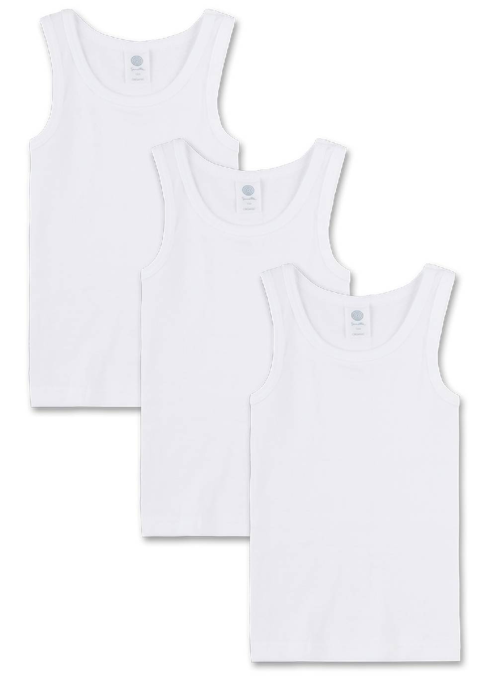 Sanetta Jungen-Unterhemd (Dreierpack)