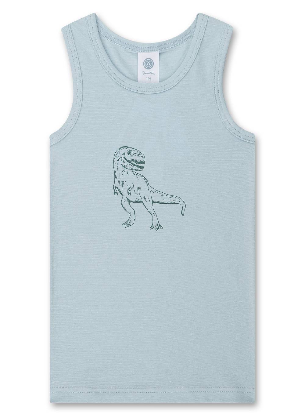 Sanetta Jungen-Unterhemd Hellblau