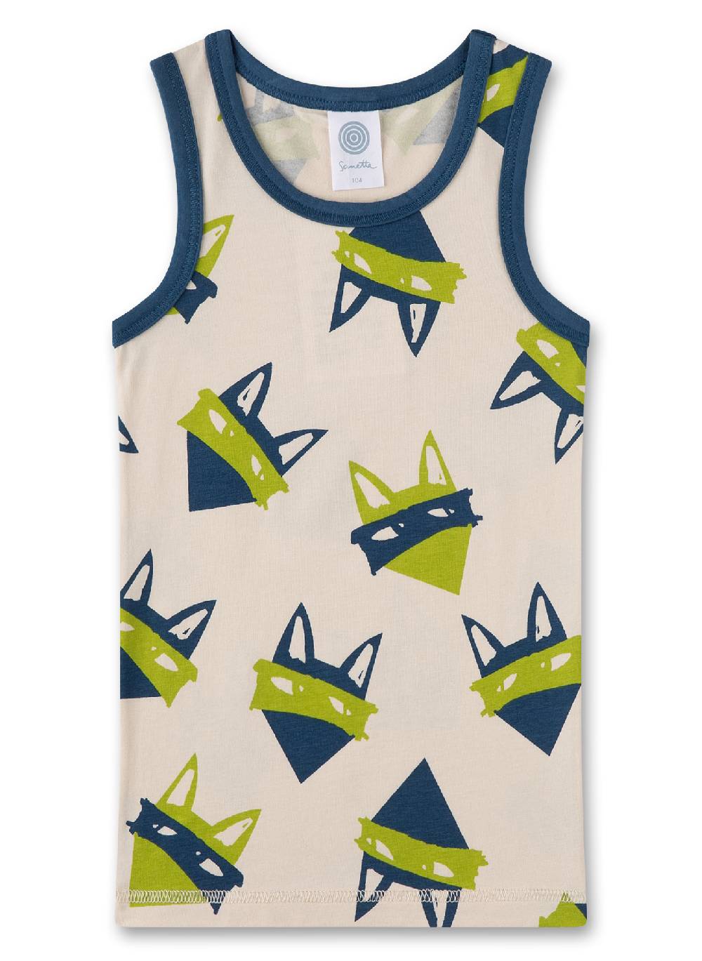 Sanetta Jungen-Unterhemd mit Füchsen