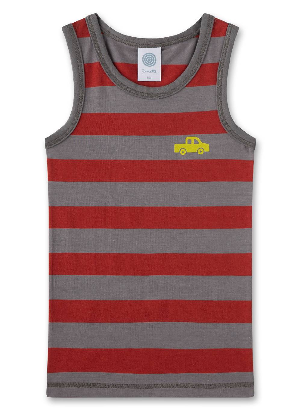 Sanetta Jungen-Unterhemd Rot