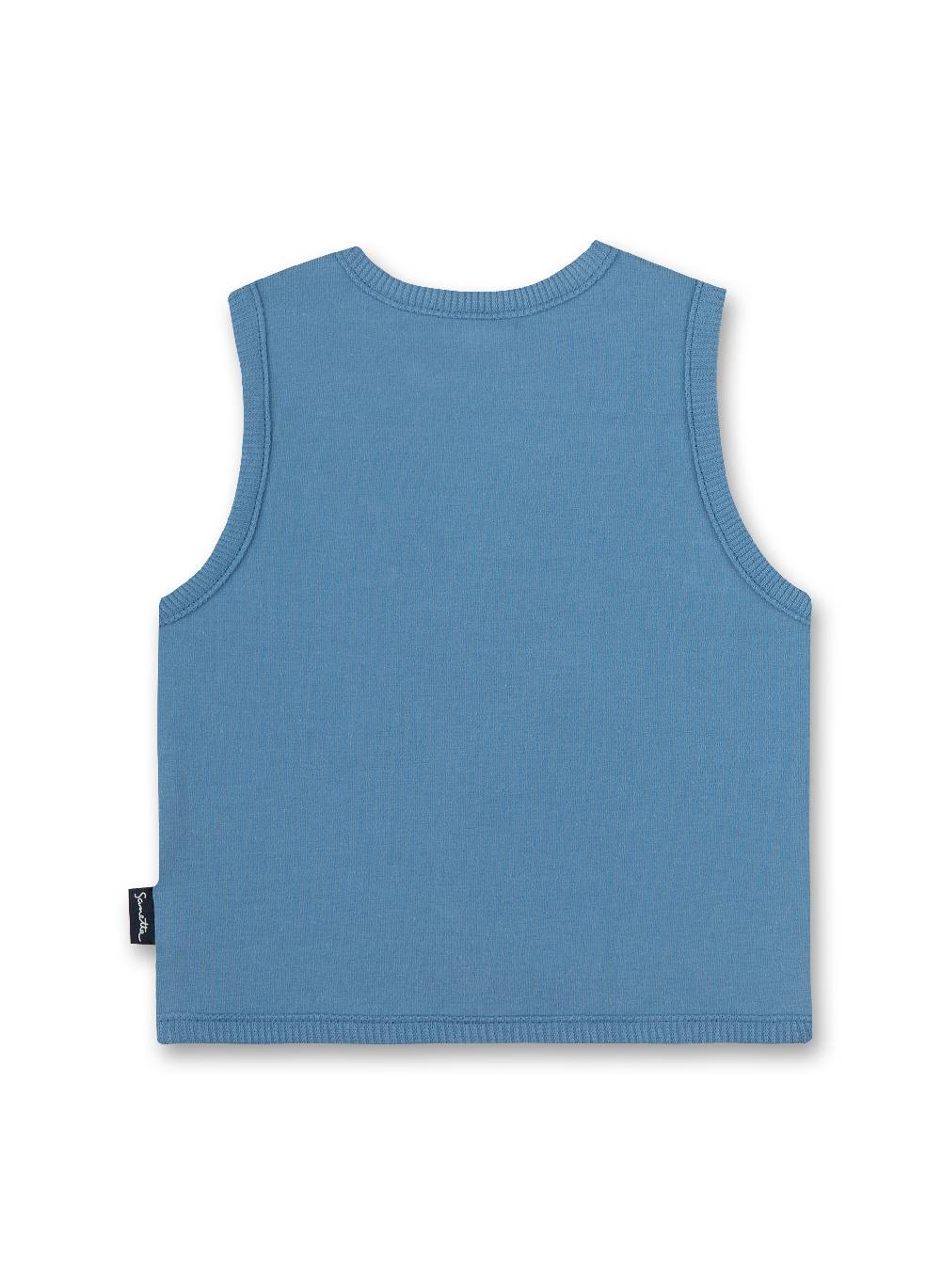 Sanetta Jungen-Weste Blau