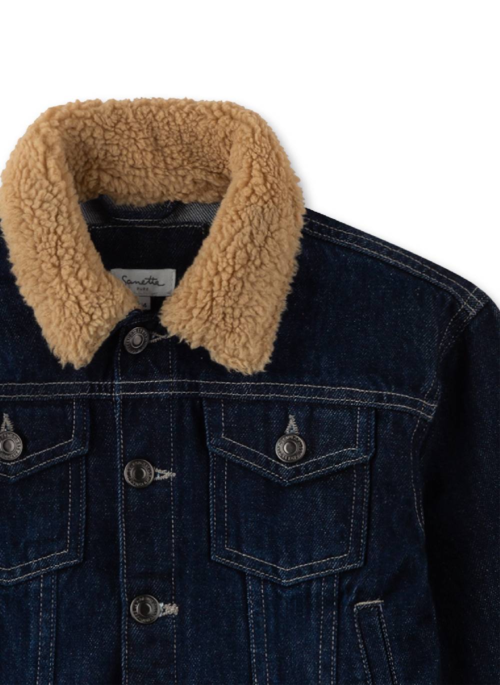 Sanetta Kinder-Jeansjacke Blau