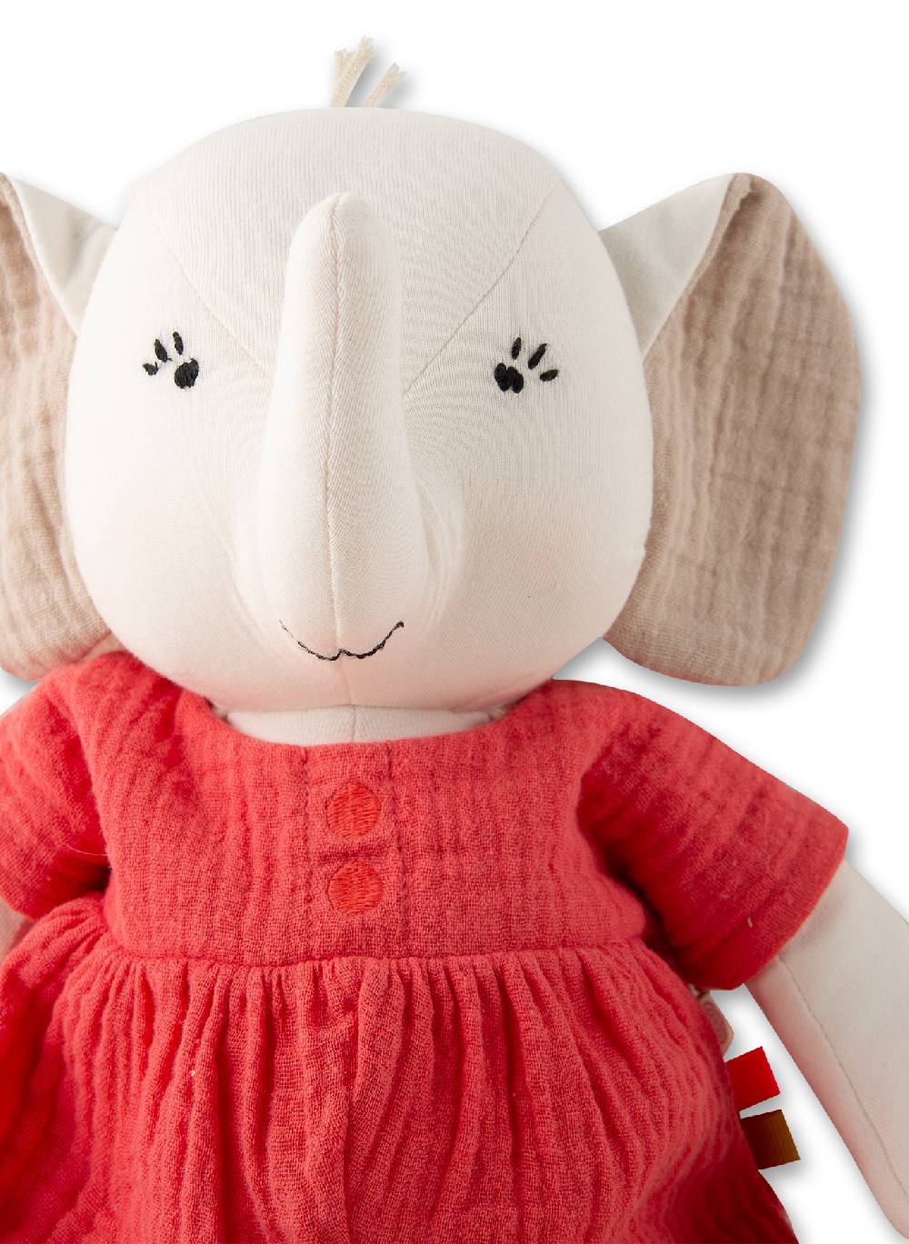Sanetta Kuscheltier Elefant Rot