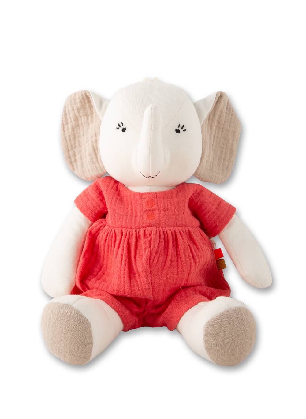 Sanetta Kuscheltier Elefant Rot