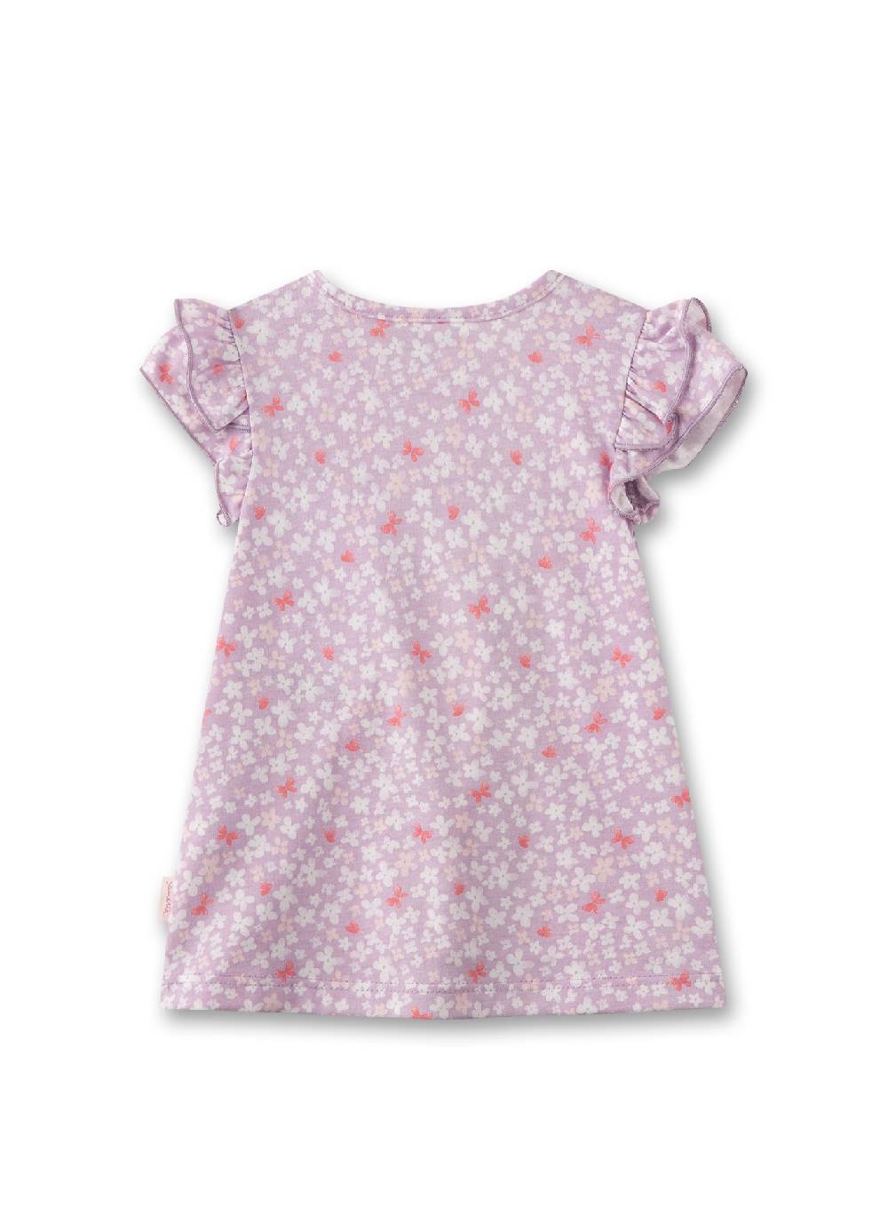Sanetta Mädch-Kleid Kurzarm Lila