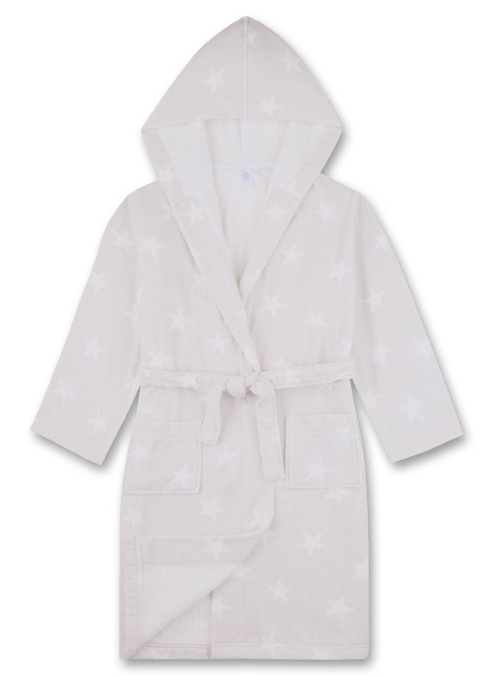 Sanetta Mädchen-Bademantel Grau