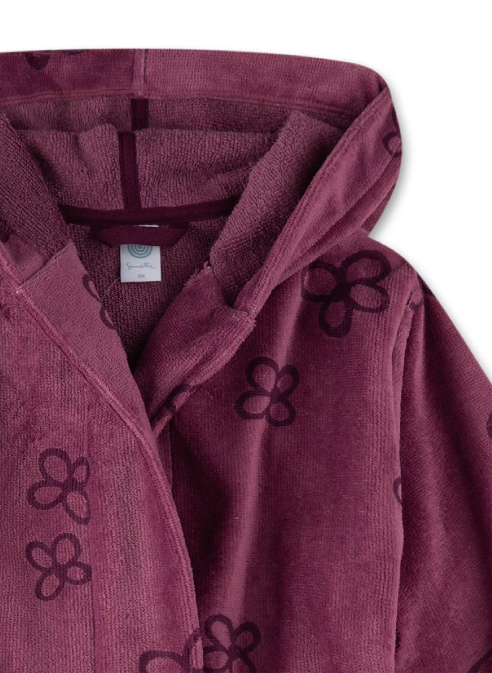 Sanetta Mädchen-Bademantel Lila