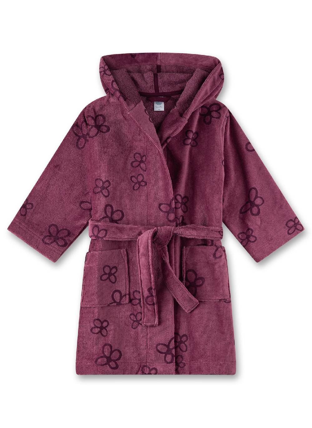 Sanetta Mädchen-Bademantel Lila
