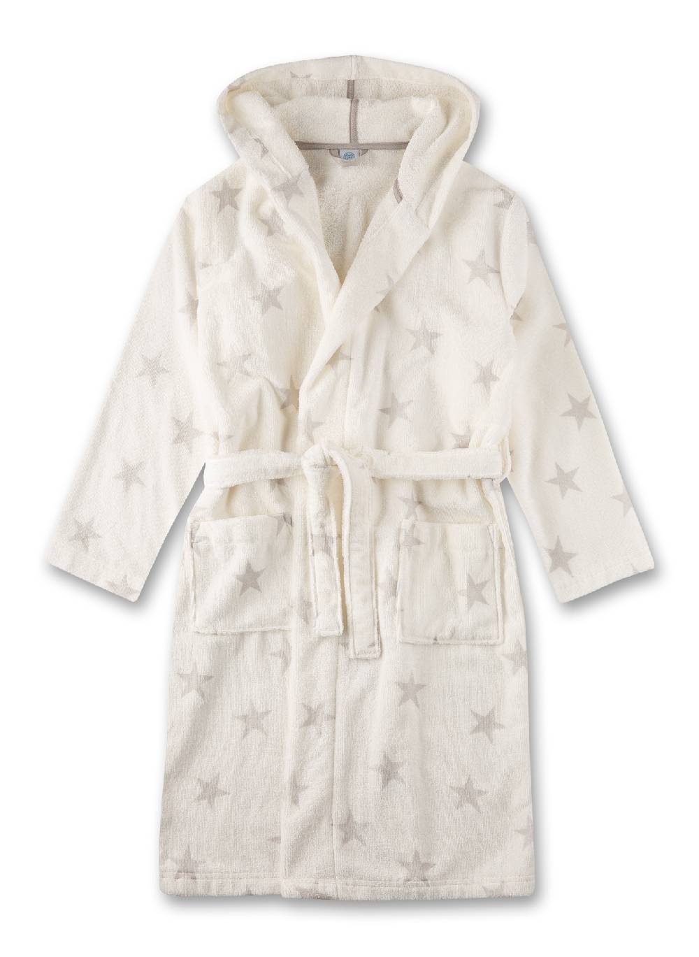 Sanetta Mädchen-Bademantel Off-White