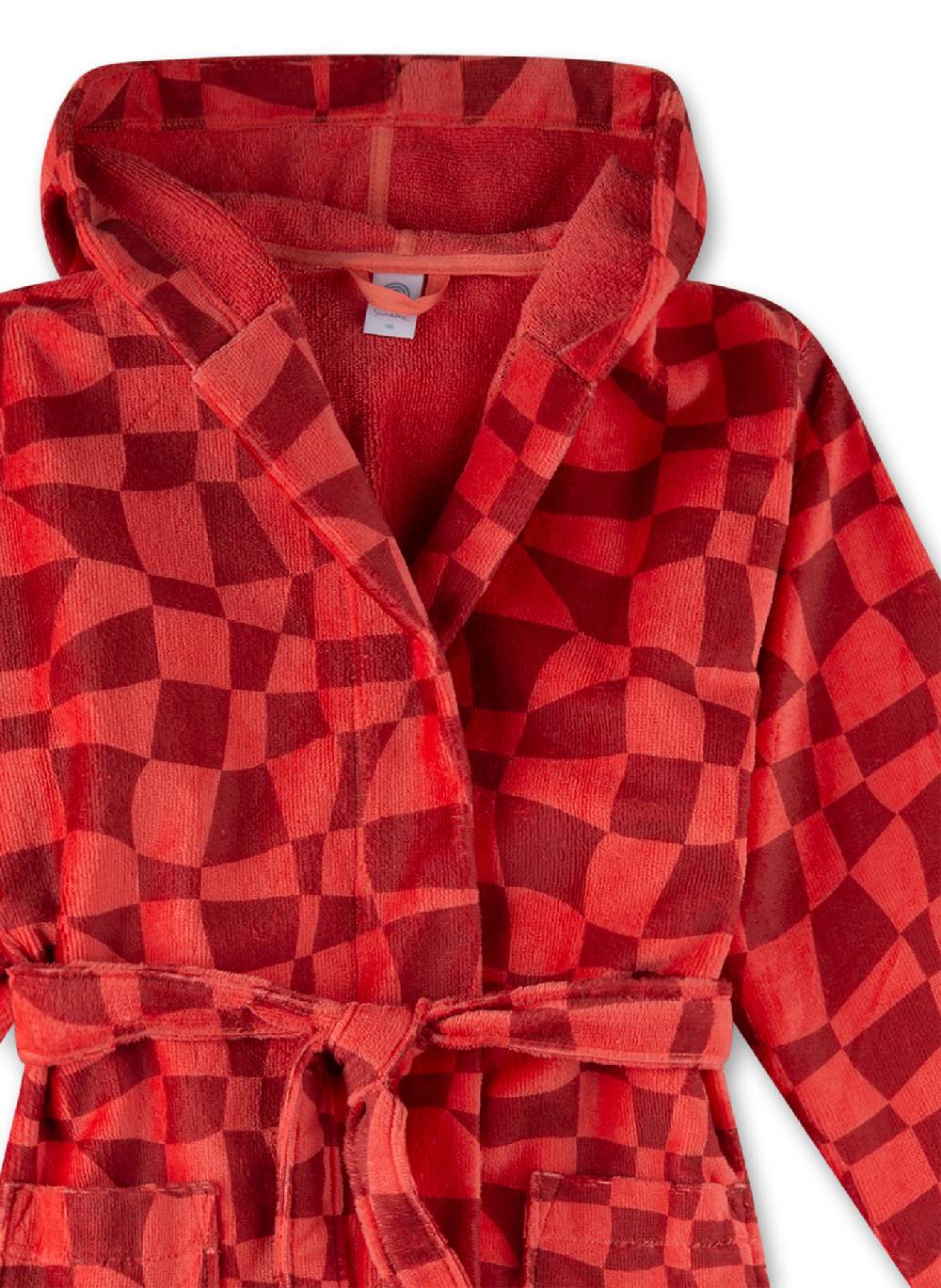 Sanetta Mädchen-Bademantel Rot