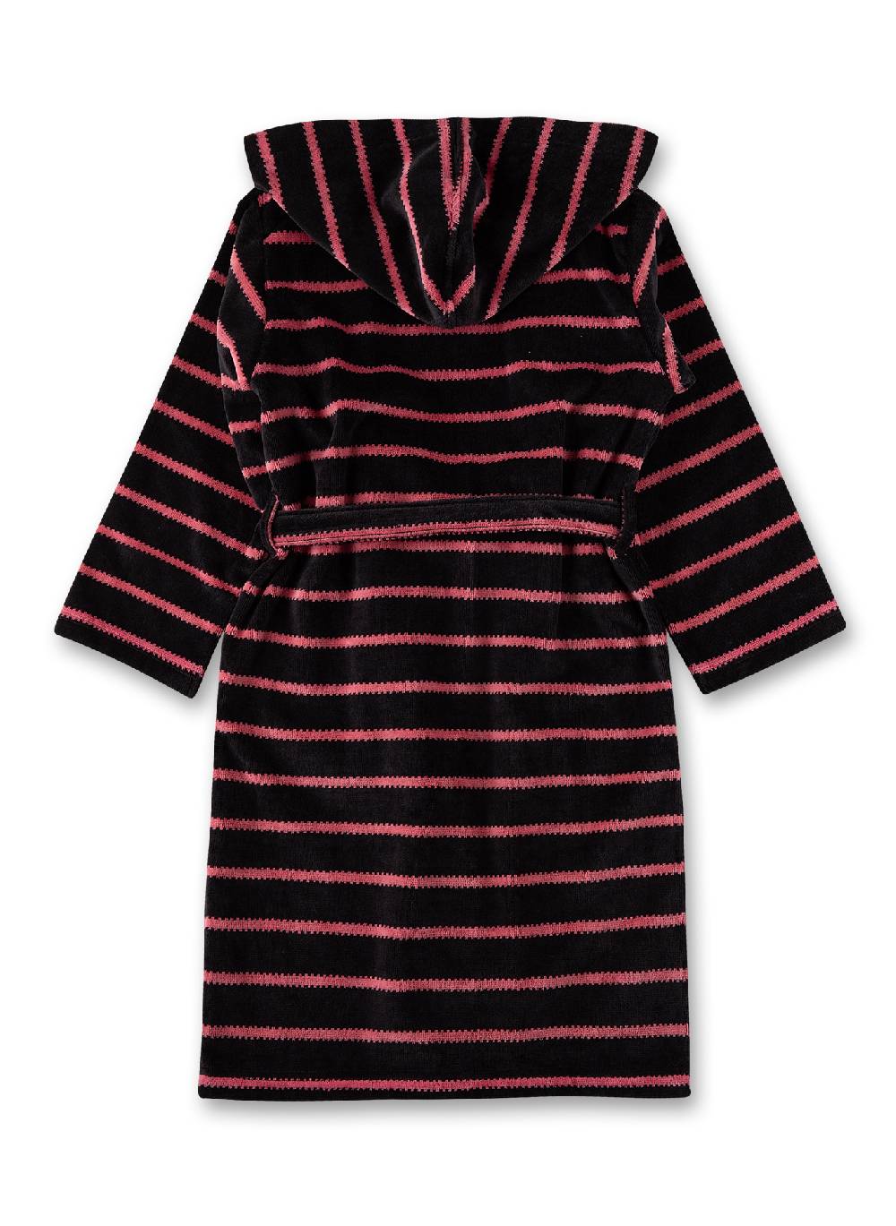 Sanetta Mädchen-Bademantel Schwarz