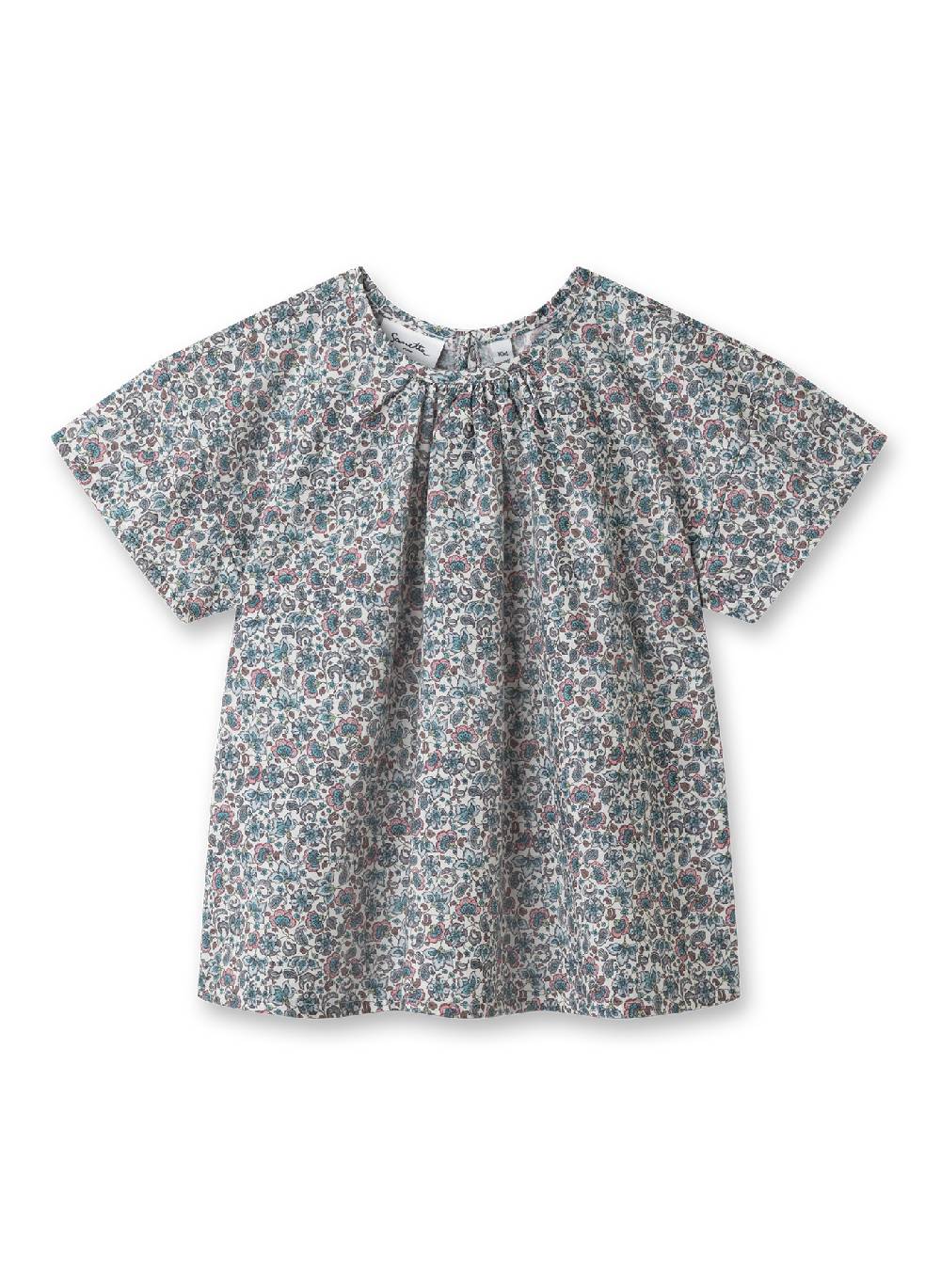 Sanetta Mädchen-Bluse Blau