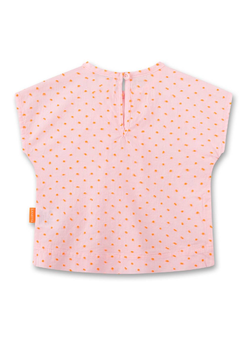 Sanetta Mädchen-Bluse Kurzarm Rosa