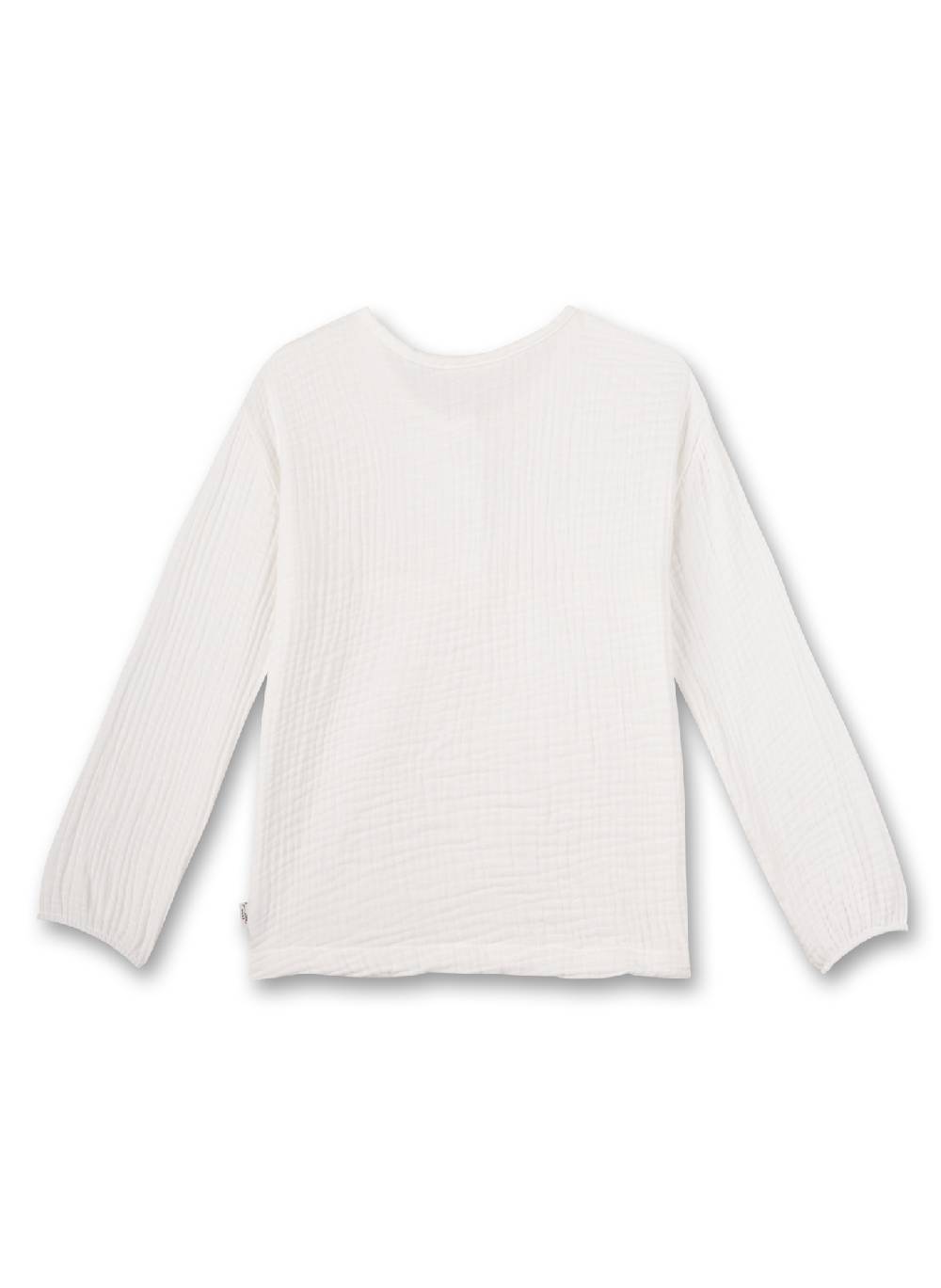 Sanetta Mädchen-Bluse Musselin Beige