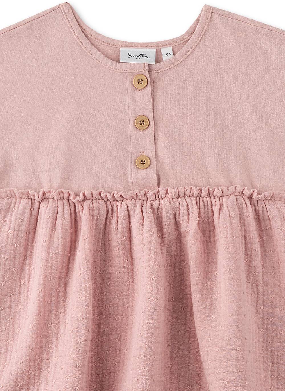 Sanetta Mädchen-Bluse Rosa