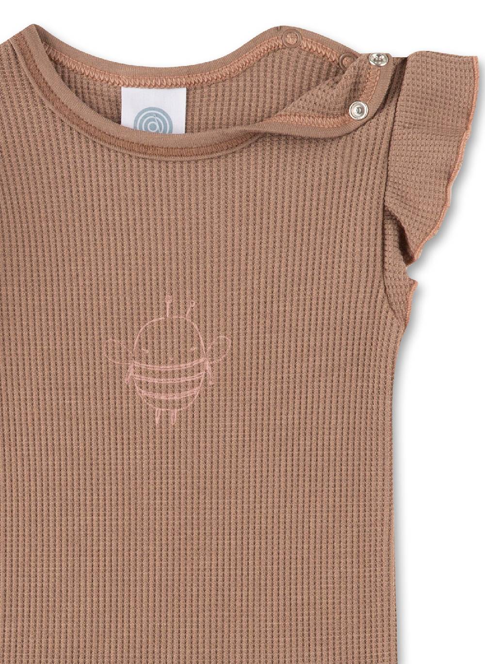 Sanetta Mädchen-Body Braun