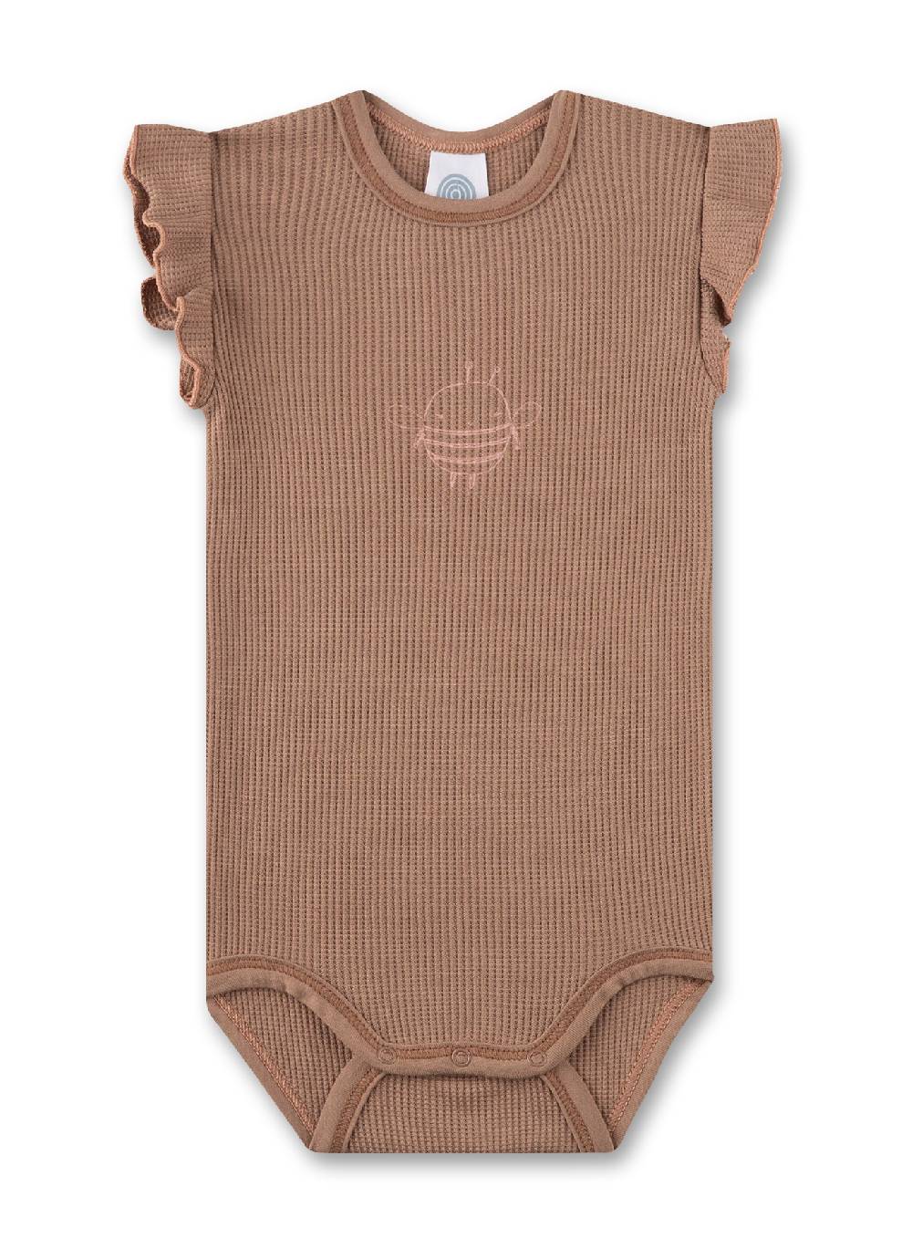 Sanetta Mädchen-Body Braun