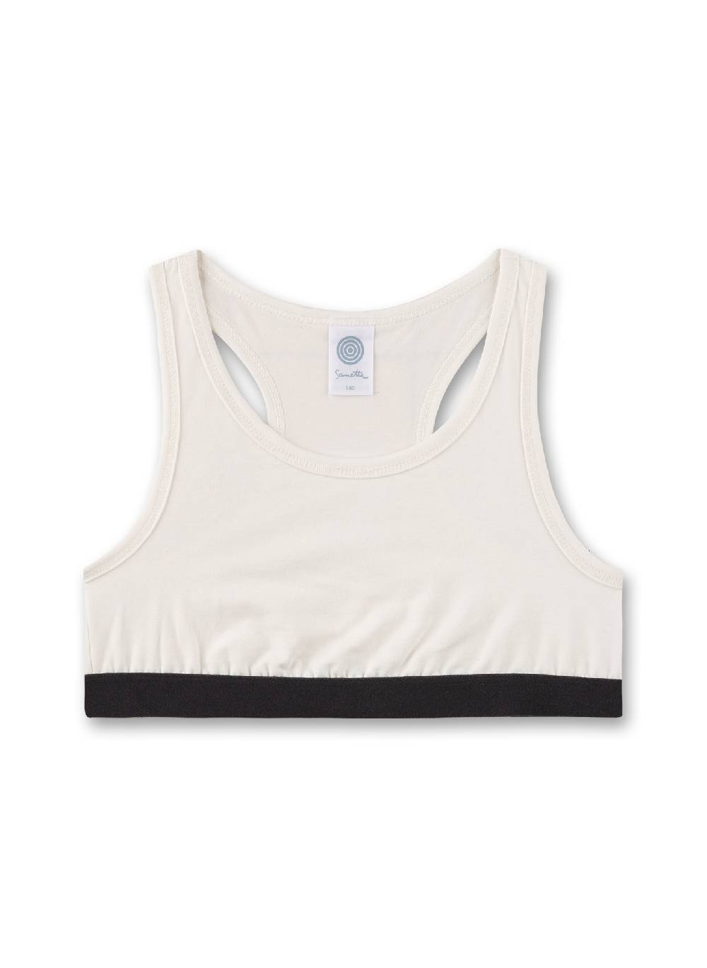 Sanetta Mädchen-Bustier (Doppelpack) Off-White