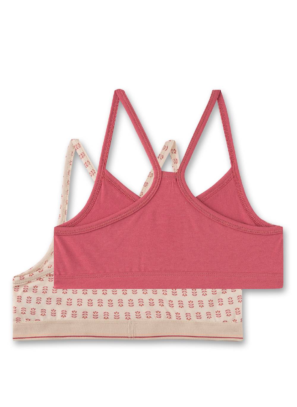 Sanetta Mädchen-Bustier (Doppelpack) Rosa