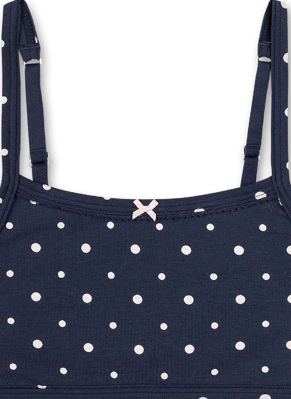 Sanetta Mädchen-Bustier Dunkelblau Dots