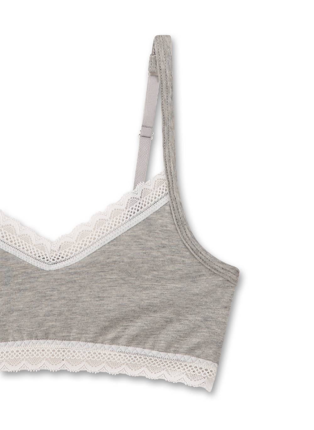 Sanetta Mädchen-Bustier Grau