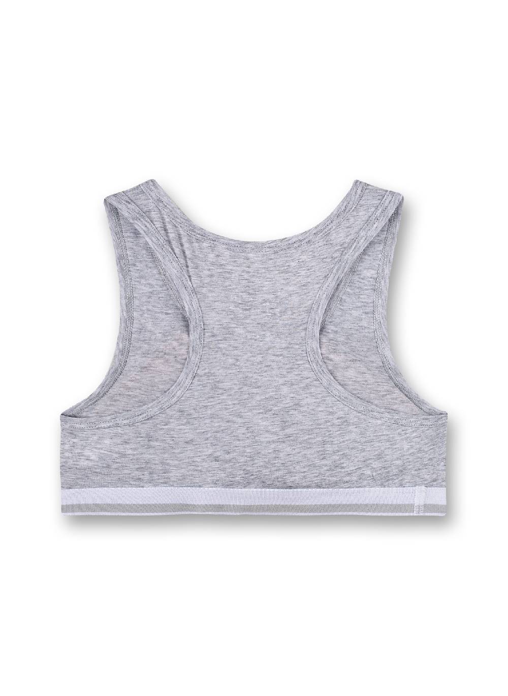 Sanetta Mädchen-Bustier Graumelange