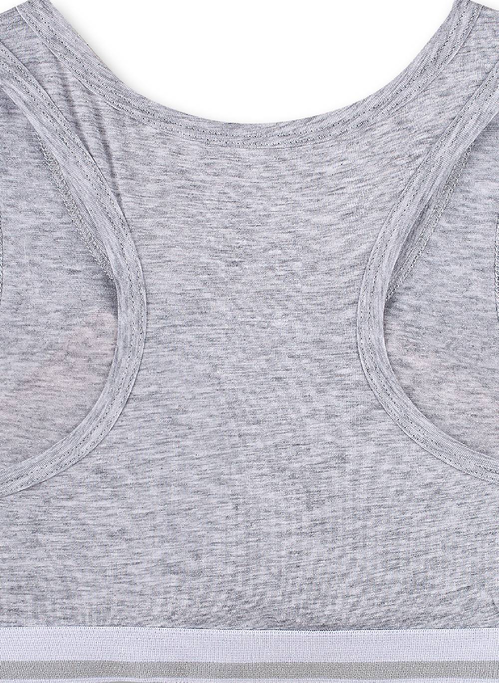 Sanetta Mädchen-Bustier Graumelange