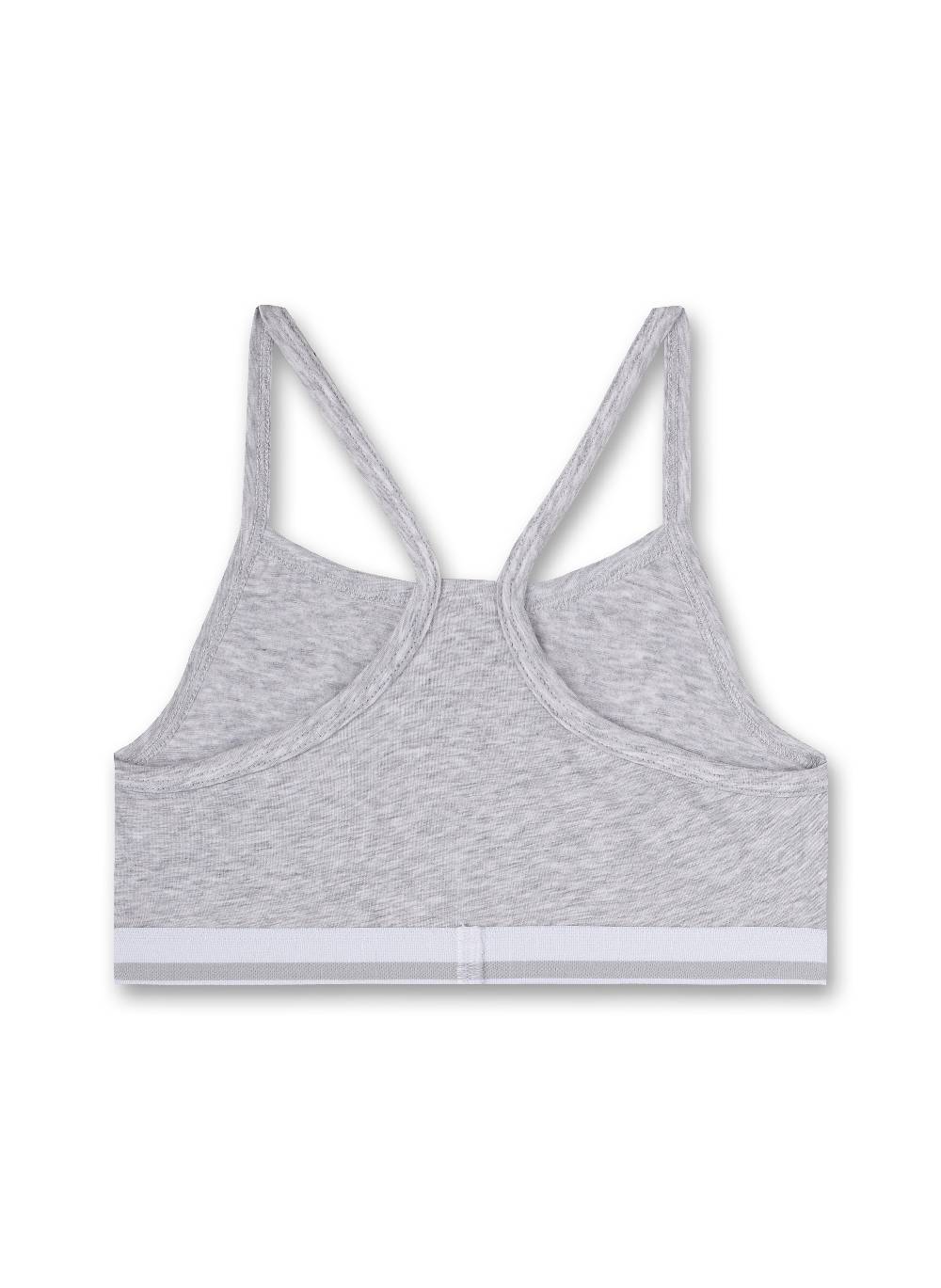 Sanetta Mädchen-Bustier Graumelange