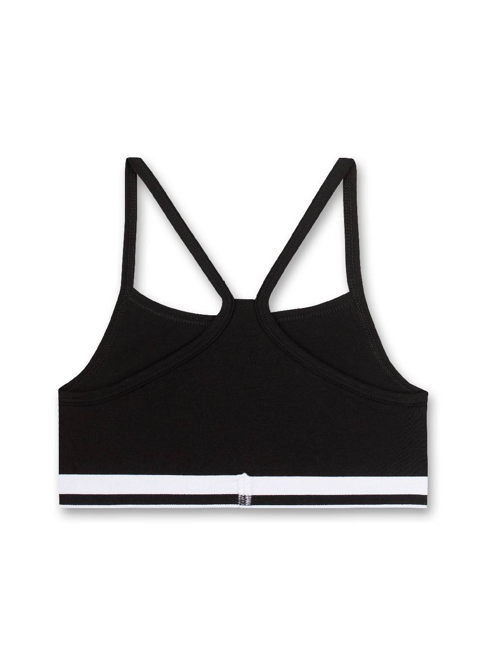 Sanetta Mädchen-Bustier Schwarz