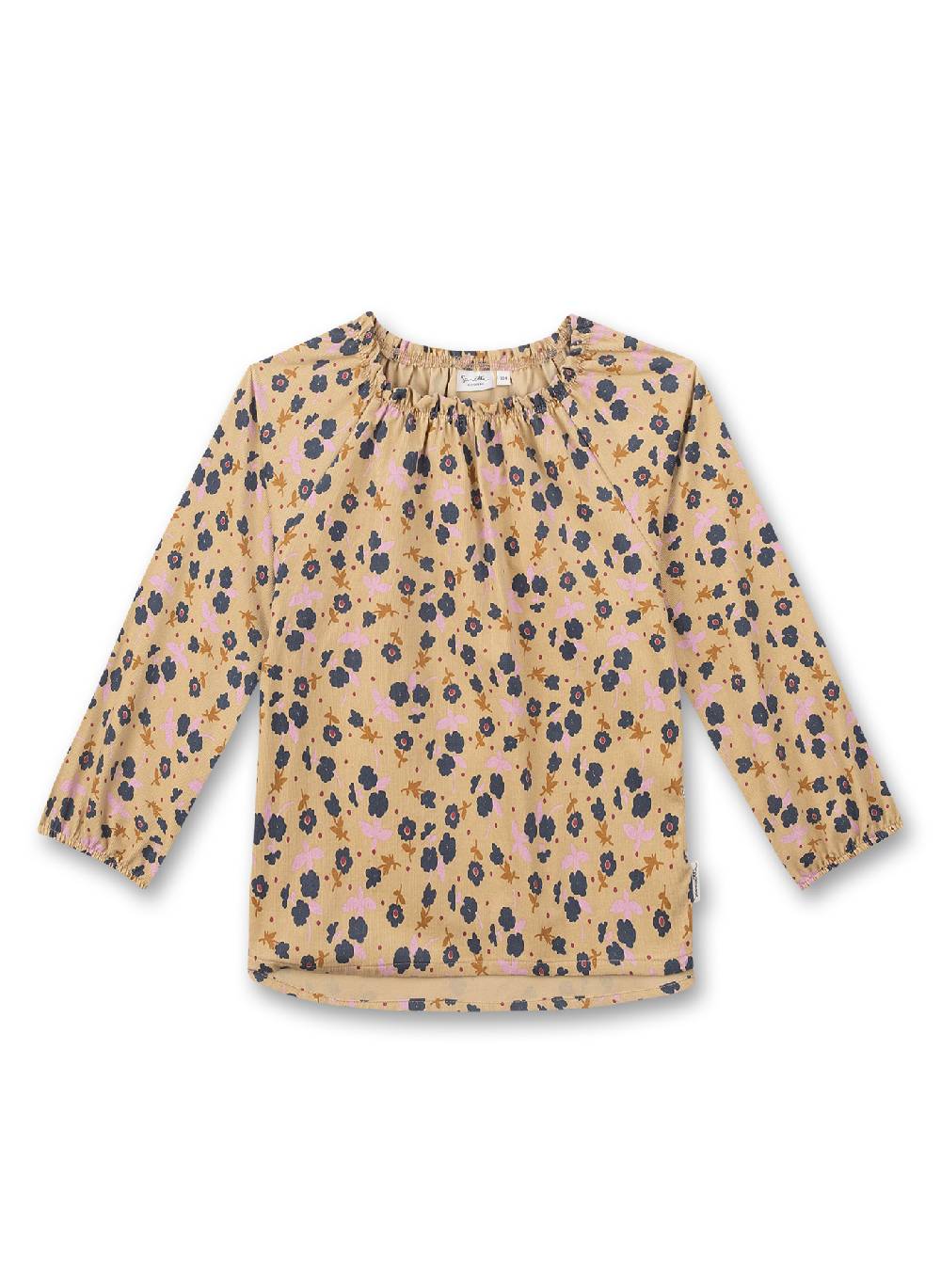 Sanetta Mädchen-Cordbluse Braun
