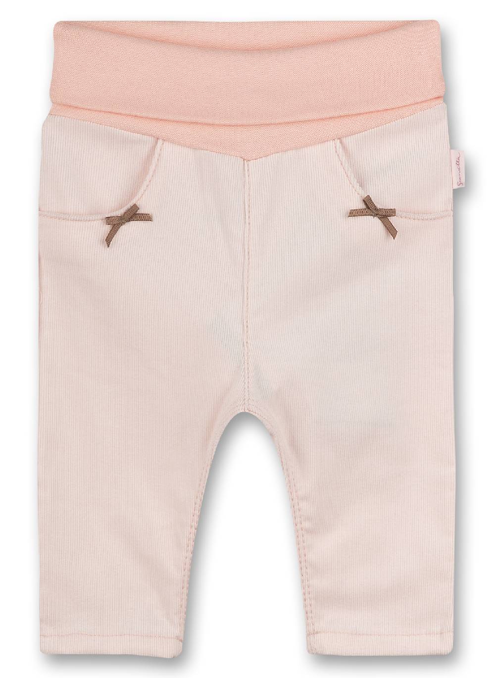 Sanetta Mädchen-Cordhose Rosa Family Stork