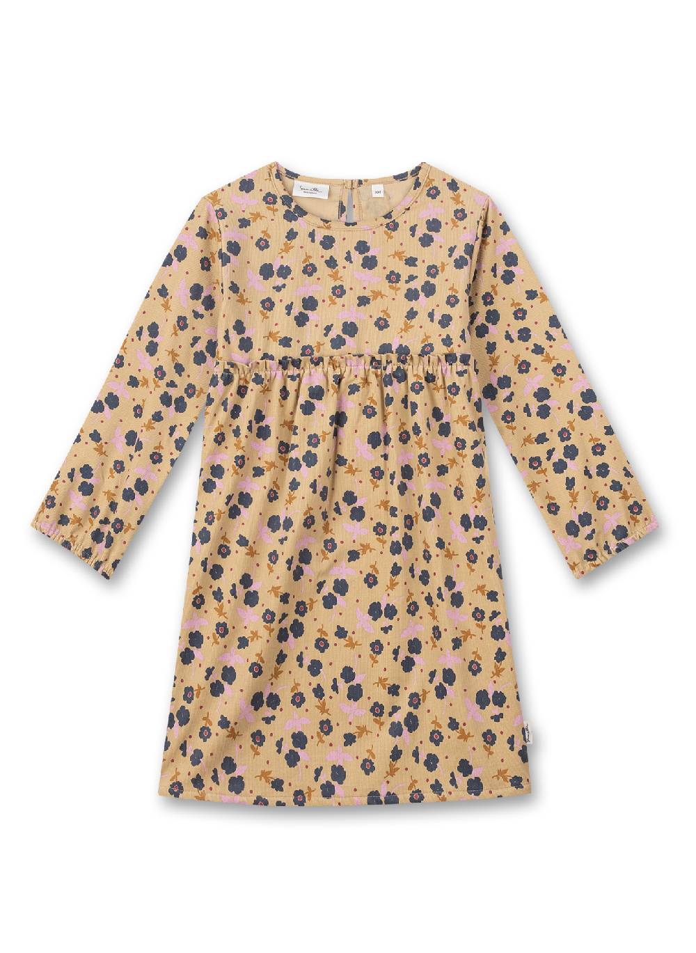 Sanetta Mädchen-Cordkleid Braun