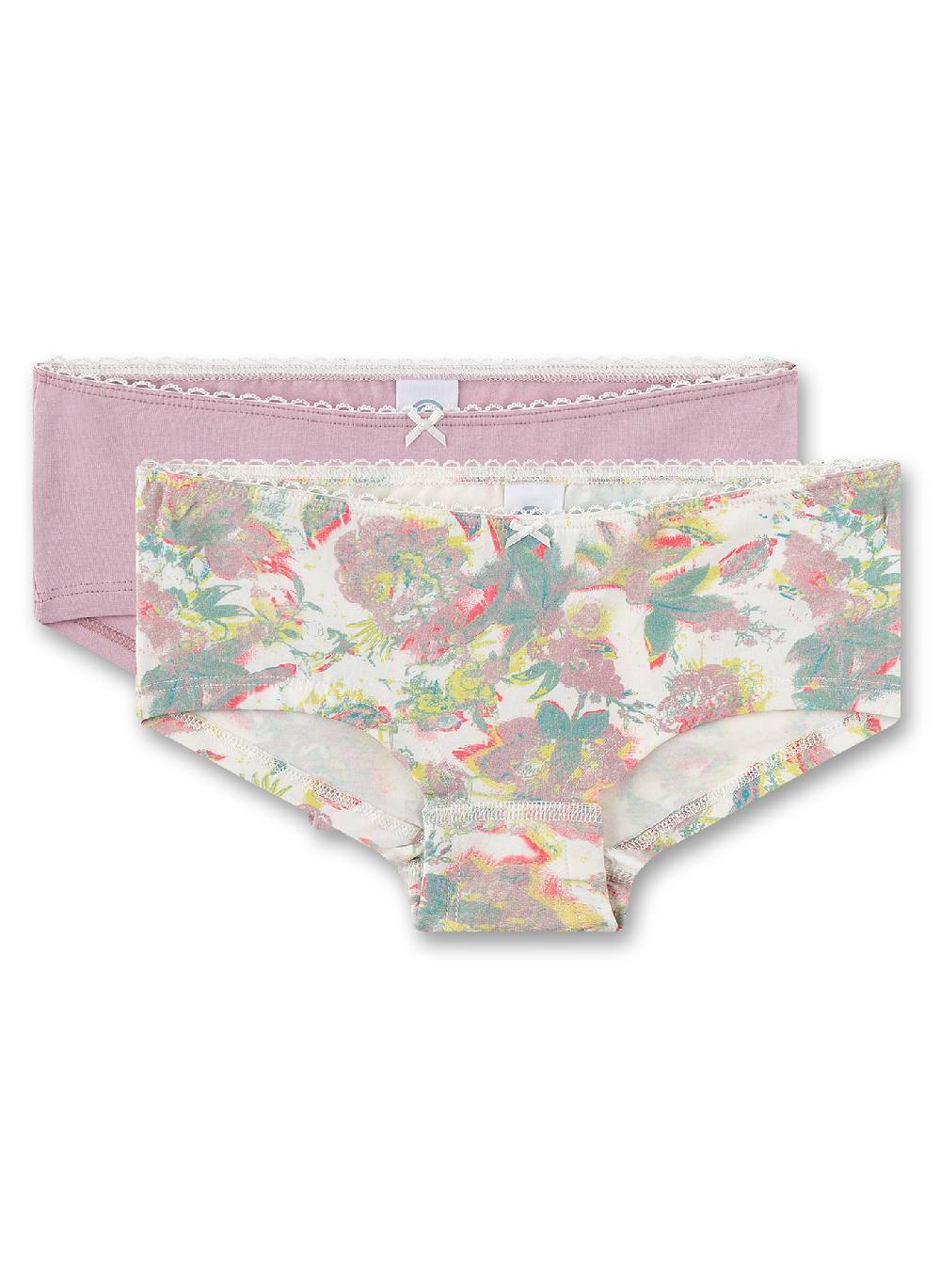 Sanetta Mädchen-Cutbrief (Doppelpack) Blau & Rosa