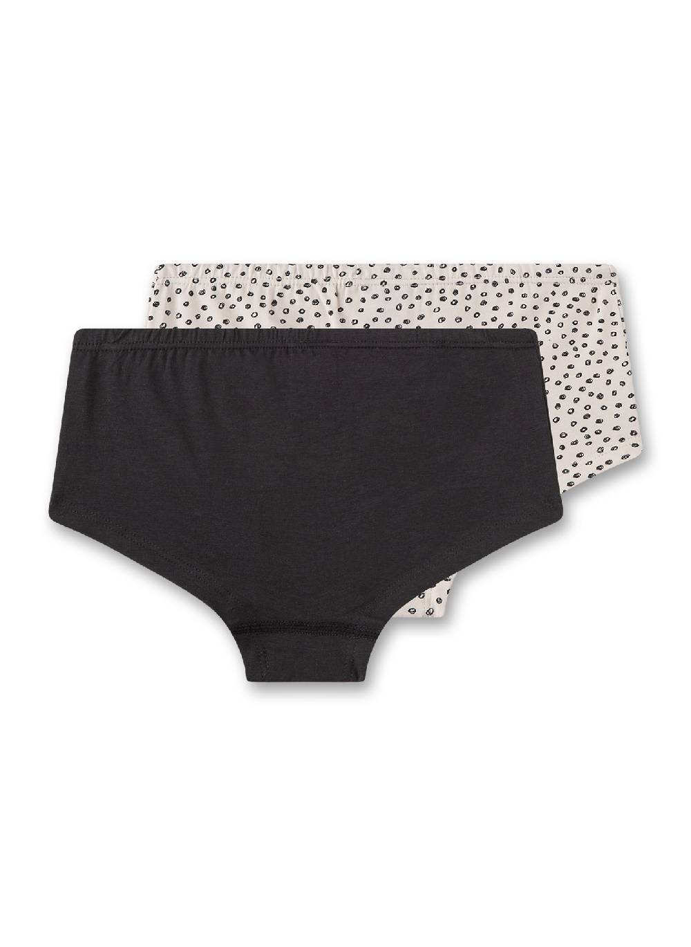 Sanetta Mädchen-Cutbrief (Doppelpack) Schwarz & Beige