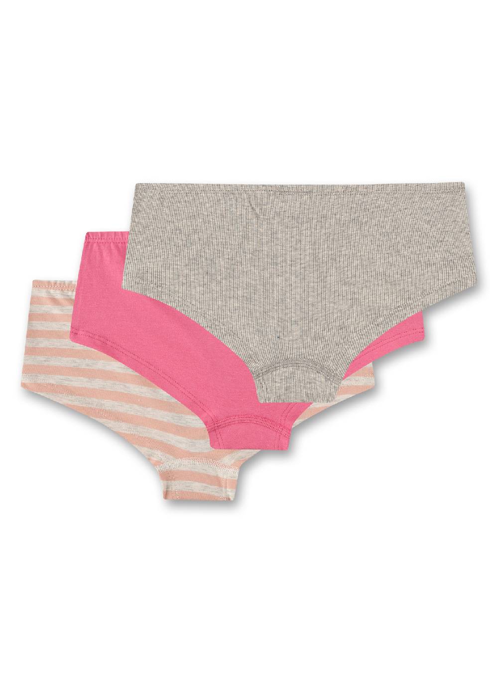 Sanetta Mädchen-Cutbrief (Dreierpack) Rosa