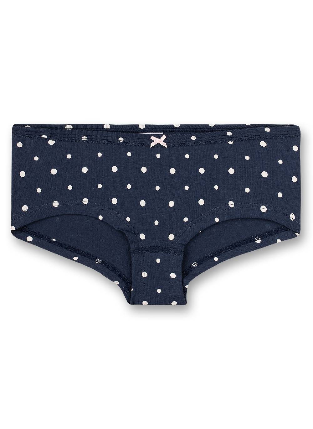 Sanetta Mädchen-Cutbrief Dunkelblau Dots
