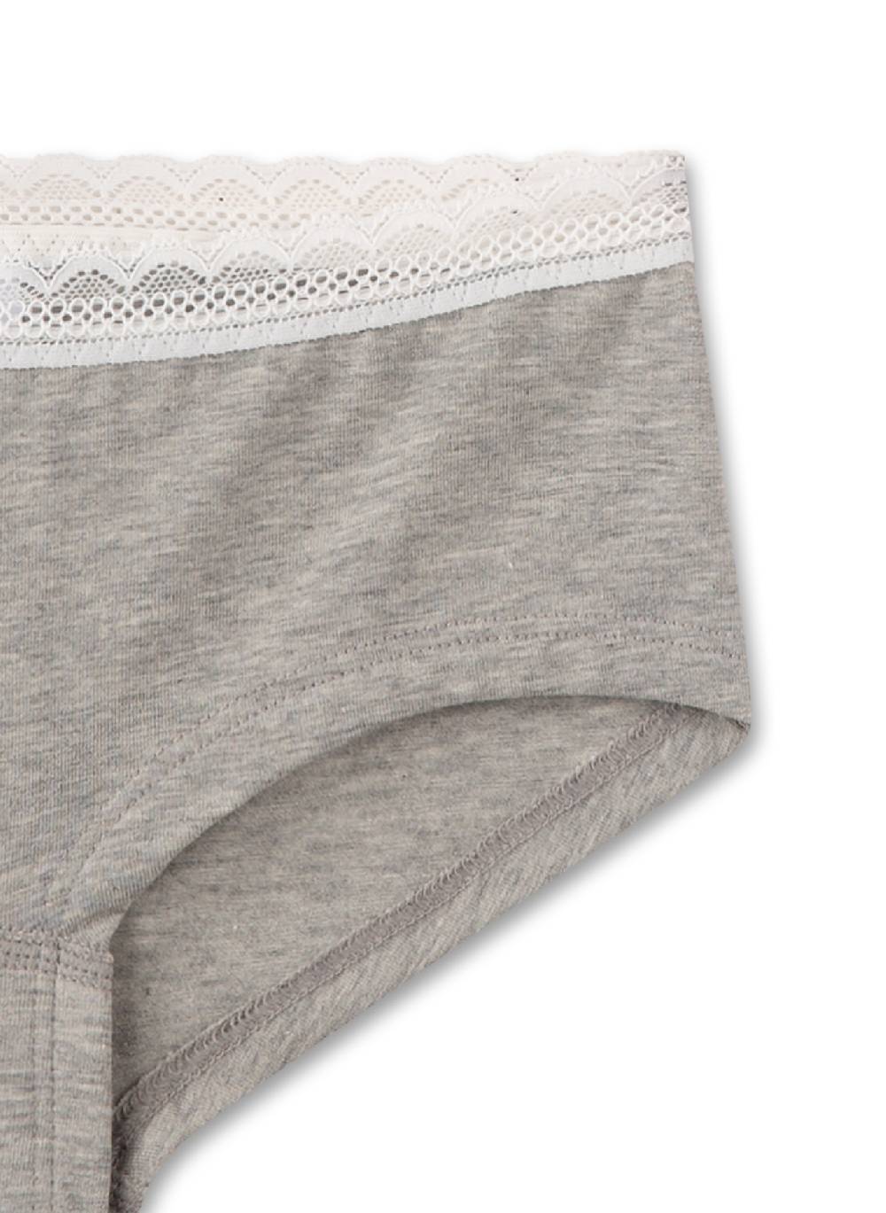 Sanetta Mädchen-Cutbrief Grau