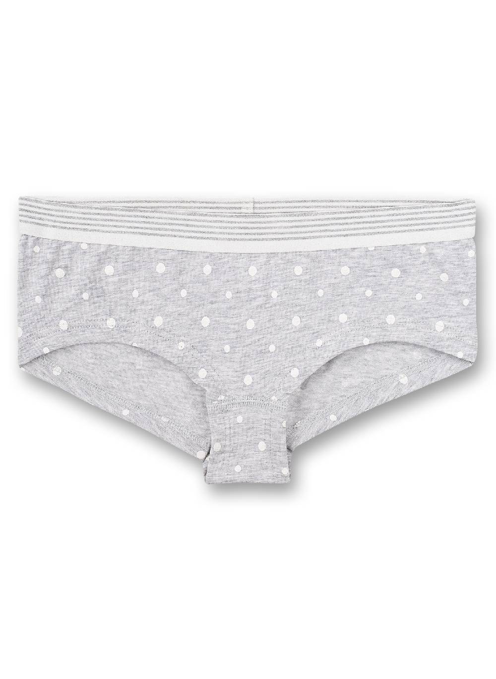 Sanetta Mädchen-Cutbrief Graumelange Dots