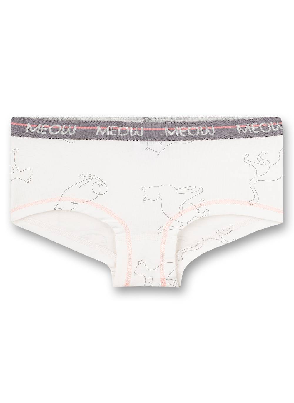 Sanetta Mädchen-Cutbrief Off-White Fancy Cat