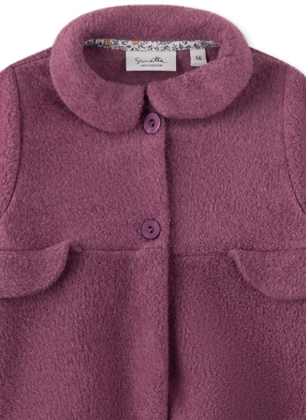 Sanetta Mädchen-Fleecejacke Lila